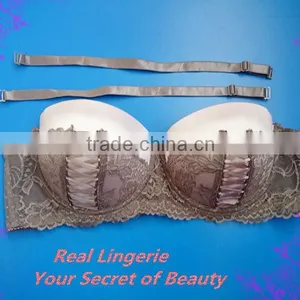 Sexy and Fashion Plus Size Bra Set thumbnail-3