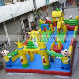 2013 Outdoor Inflatable Amusement Park With Big Discount thumbnail-1