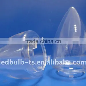 LED PC Clear Plastic Candle Lampshade thumbnail-1
