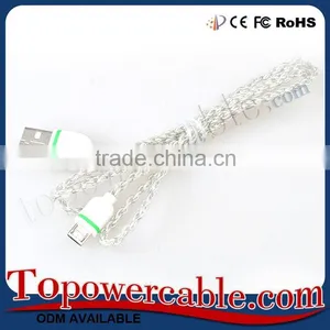 China Supplier High Speed Sync Transfer 24Awg Micro Usb Charging Cable thumbnail-4