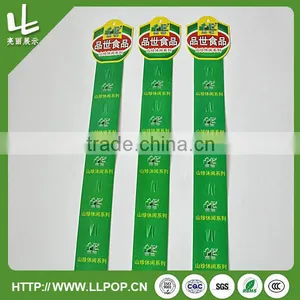 Plastic Printed Hanging Display Clip Strip thumbnail-1
