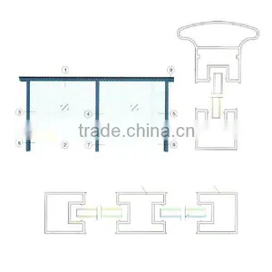 Australian Standard Aluminum Balcony Staircase Balustrade thumbnail-1