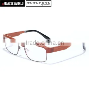 Custom Wooded Frame Glasses Wholesale Made in China Factory FW944 thumbnail-1
