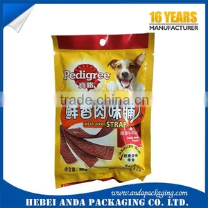 Dog Treat Bag Zipper/ Dog Treat Pouch Dog Treat Packaging Plastic Bags Manufacturer Supplier's Choice thumbnail-6