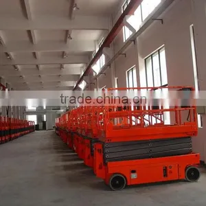 Battery Powered Scissor Lift Platform thumbnail-1