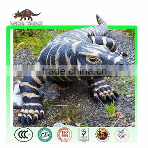 Fun Park Lifelike Animatronic Emulation Realistic Robotic Lizard thumbnail-1