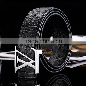 New Men's Leather Belt Fashion Luxury Top Brands Designers Belts For Men thumbnail-2