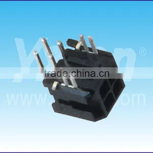 MX 3.0mm Pitch 2 Pin Dual Row Right Angle Wafer&Housing Connector thumbnail-1
