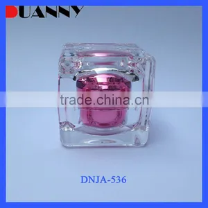 Pink Square Cosmetic Jar Packaging,Pink Cosmetic Jar thumbnail-3