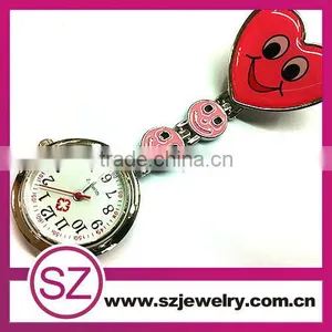 Smile Nurse Watch With Quartz Movement Smiling Brooch Nurse Watch thumbnail-5