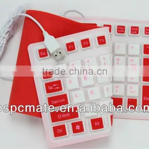 Silicone USB Flexible Keyboard for Sale thumbnail-1