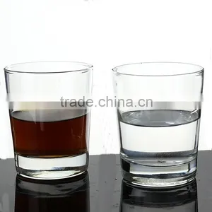 Home Essentials 12oz Lowball Glass Set of 2 Clear Transparent Manufacturing in Stocks thumbnail-1