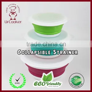 High Quality Different Sizes Durable Plastic Collapsible Basket thumbnail-1