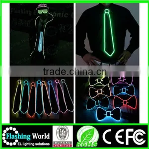 Newest Bright Luster Flashing Light Bow Tie thumbnail-4
