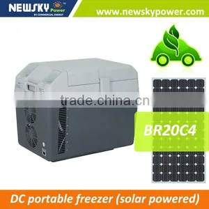 Solar Powered Deep Freezer Mini Car Freezer 12v Car Fridge Freezer thumbnail-1