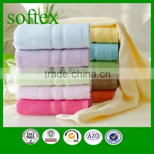 Quick Water Absorption Multi Color Bamboo Fiber Face Washer Towel thumbnail-1