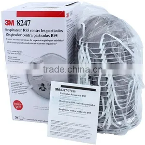 3M Particulate / Vapor Respirator 8247, R95 Mask 3m Nose Mask thumbnail-1