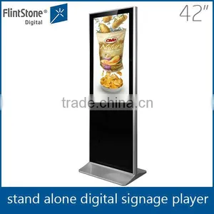 42 Inch Stand Alone Digital Signage, Commercial Instore Video LCD Digital Signage thumbnail-1