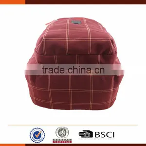 Fashion Plaid Laptop Backpack With Laptop Compartment thumbnail-5