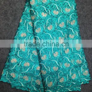 Colorful Fancy Lace Wedding Dress Lace With High Quality thumbnail-6