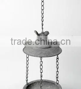 Metal Finch Bird Feeder w/ Chains thumbnail-1