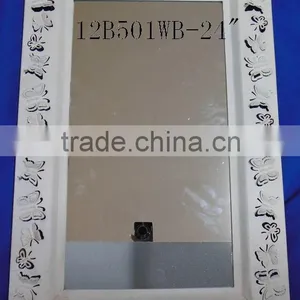 French Style Hand Carved Decorative Wall Classic Mirror thumbnail-1
