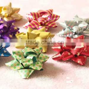 Plastic Ribbon Star Bow for Holiday Decoration thumbnail-1