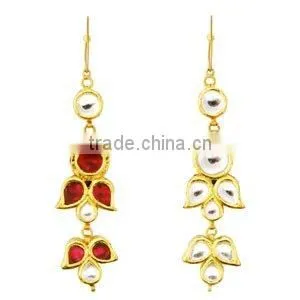 Kundan Earring thumbnail-1