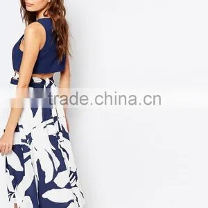 China OEM and ODM Factory Hot Selling Ladies Dresses With Print thumbnail-3