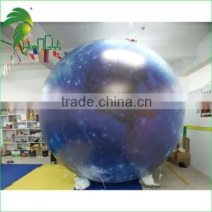 Wonderful PVC0.18 Magic Lighting Up Inflatable LED Moon Globe Balloon From Hongyi Toy thumbnail-3