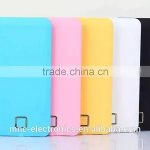 New Design 10000mAh Ultra Slim Rubber Finish Led Lighting Customize Logo Printing or Laser Engraving Power Bank thumbnail-5