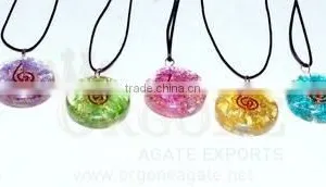 Manufacturer Of Orgone Onyx Disc Pendant Chakra Set : Wholesale Supplier Of Orgone Chakra Set thumbnail-1