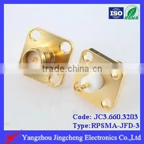 RPSMA Female Body With 4 Hole Flange Mount Micro Strip thumbnail-1