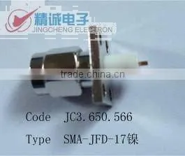 SMA Connector With Flange Mount,micro-strip thumbnail-1