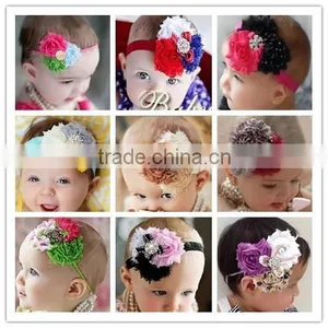 Wholesale Baby Girls Funny Headband,kids Funny Headband,girls Funny Lace Flower Headband thumbnail-1