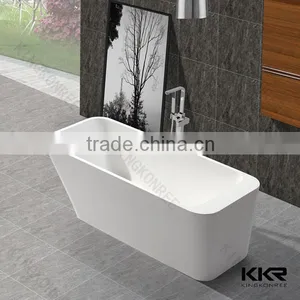 Western Style Soaking Bath Tub Spa Bath Sitting Bathtub thumbnail-1