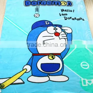 10 Years Experience Fire Retardant Airplane Blanket Suede Fabric Printed Blanket thumbnail-6