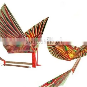 Chridren's Day Rubber Band Powered Flying Bird Toy thumbnail-1