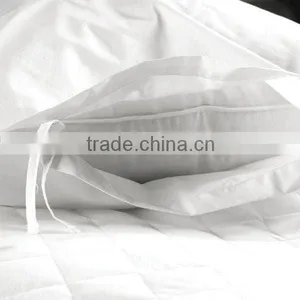 Hotel Plain White Bag Style Pillow Cases thumbnail-1