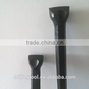 China High Quality , Chisel Bit Integral Drill Steels and Taper Rod , Hex19--H22 , Shank19*108mm , Length 400-8000mm thumbnail-2