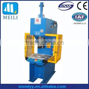 Meili Y41-10T C-type Hydraulic Press Heat Machine High Quality Low Price thumbnail-1