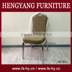 HC-928 Wholesale High Quality Brushed Stainless Steel Dining Chair Banquet Chair thumbnail-2