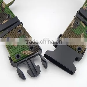Plastic Buckle Knitted Military Customized Belt Fashion Accessories Factory Wholesale Made in China thumbnail-3