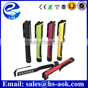 A-OK Pocket Pen Light 6LED Pen Work Light With Magnet thumbnail-1