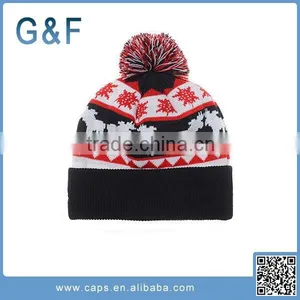 Custom Logo High Quality Knitted Beanies Unisex Hats for Winter Baby Beanies thumbnail-3