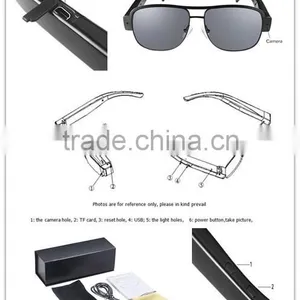 New Stylish Mini Camera Sunglasses Diver for Hiking Sunglass thumbnail-6