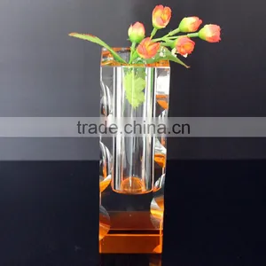Wholesale Chinese Square Glass Flower Vase Painting Designs thumbnail-5