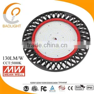 200w Led High Bay Light 120v 230v ETL DLC Listed 5 Years Warranty thumbnail-1
