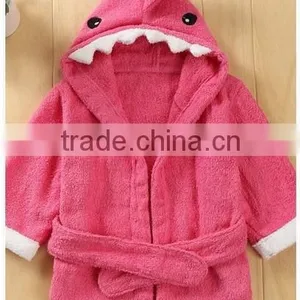 Jinhua Wholesale Hooded Cheap Coral Fleece Cute Baby Bathrobes Quality Choice thumbnail-4