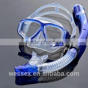 Yellow Dive Mask and Snorkel,silicone Dive Mask,dive Equipment thumbnail-3